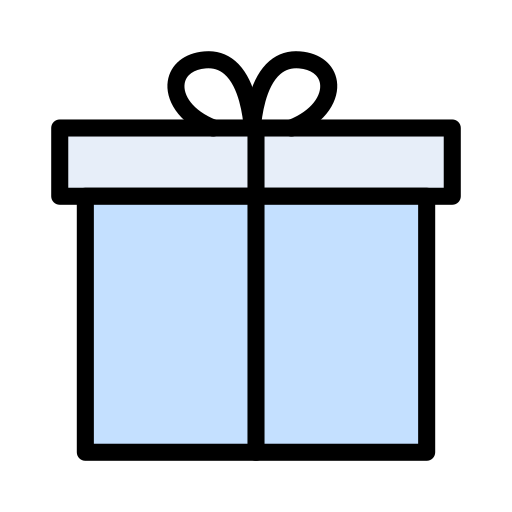 선물 상자 Vector Stall Lineal Color icon