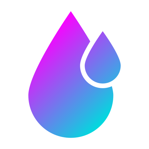 Waterdrop Generic Flat Gradient icon