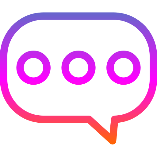 chat Generic Gradient icono