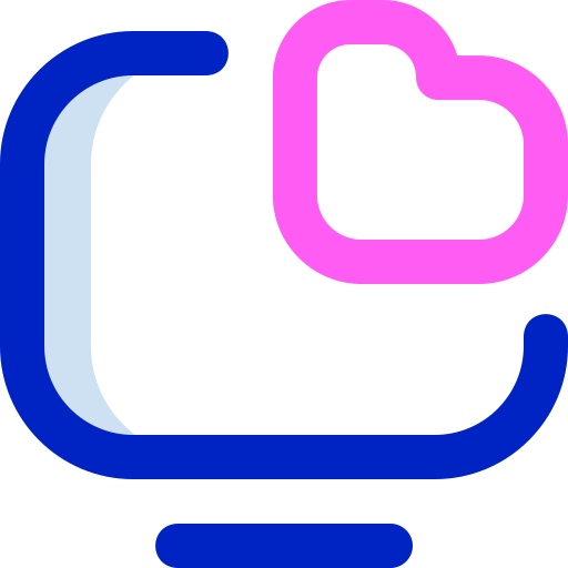 computer Super Basic Orbit Color icon