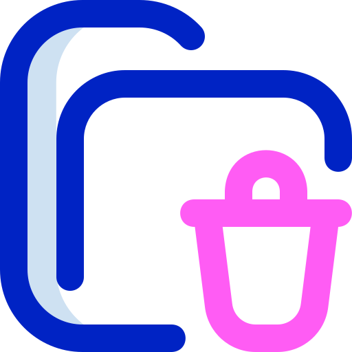 Trash Super Basic Orbit Color icon