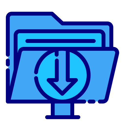 ダウンロードファイル Generic Blue icon