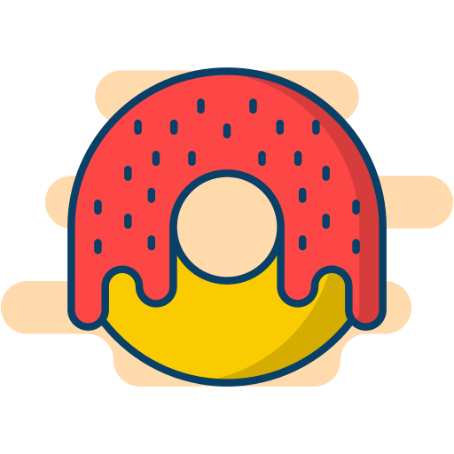krapfen Generic Rounded Shapes icon