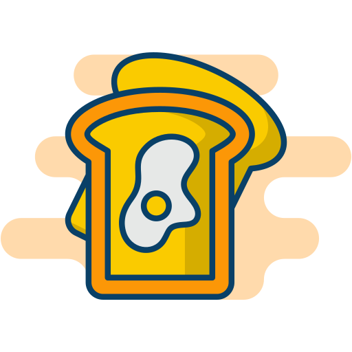 トースト Generic Rounded Shapes icon