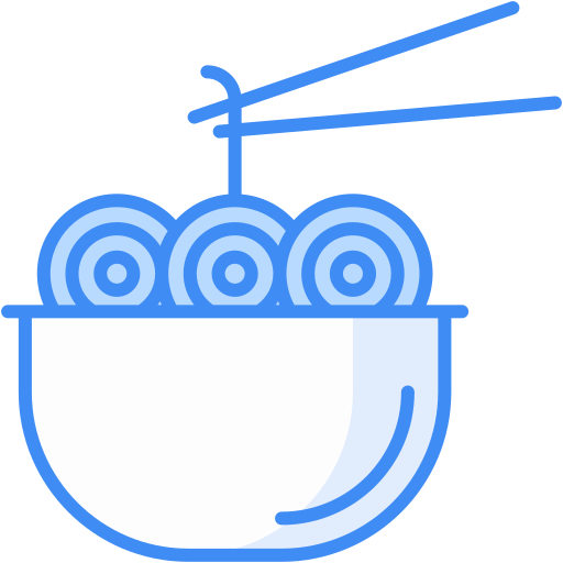 麺 Generic Blue icon