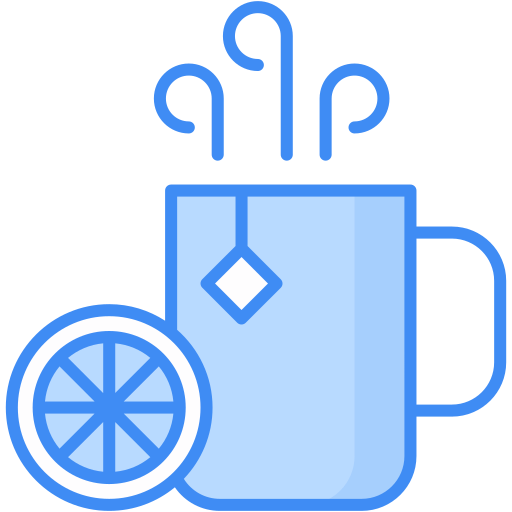 Lemon tea Generic Blue icon