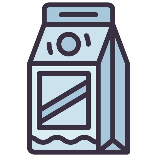 Milk box Generic Outline Color icon