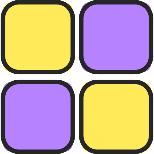 Blocks Generic Outline Color icon