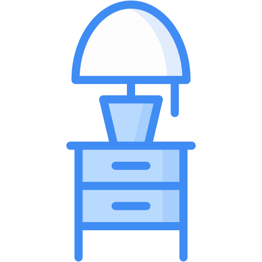lâmpada de mesa Generic Blue Ícone