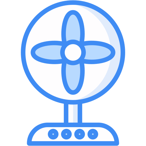 ventilador de mesa Generic Blue icono