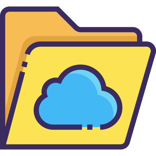 cloud-speicher Generic Outline Color icon