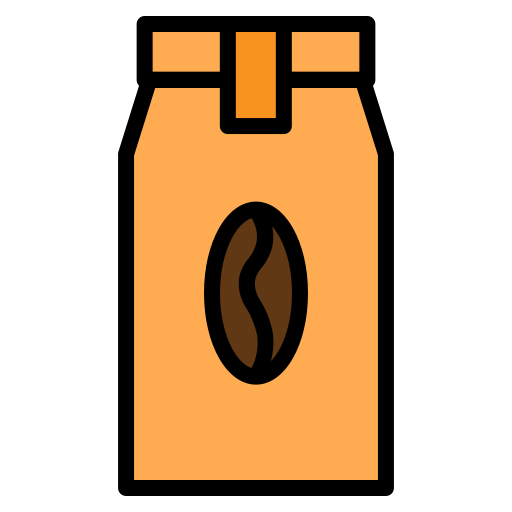 bolsa de cafe Generic Outline Color icono