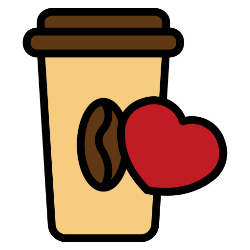кофе Generic Outline Color иконка