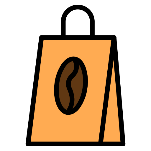 コーヒーバッグ Generic Outline Color icon