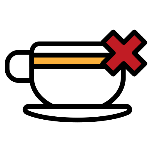 sin cafe Generic Outline Color icono