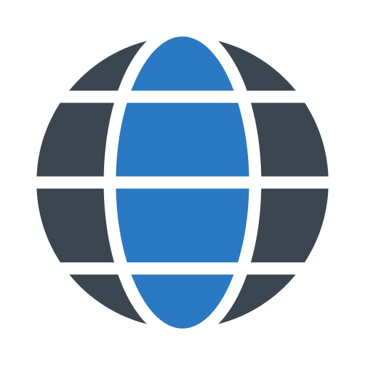 Earth globe Generic Blue icon