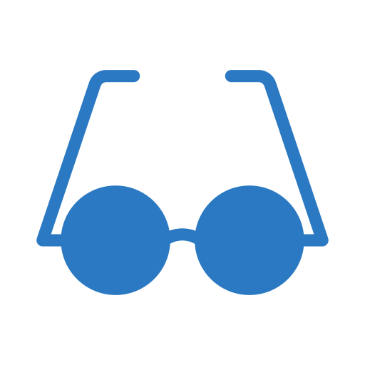 los anteojos Generic Blue icono