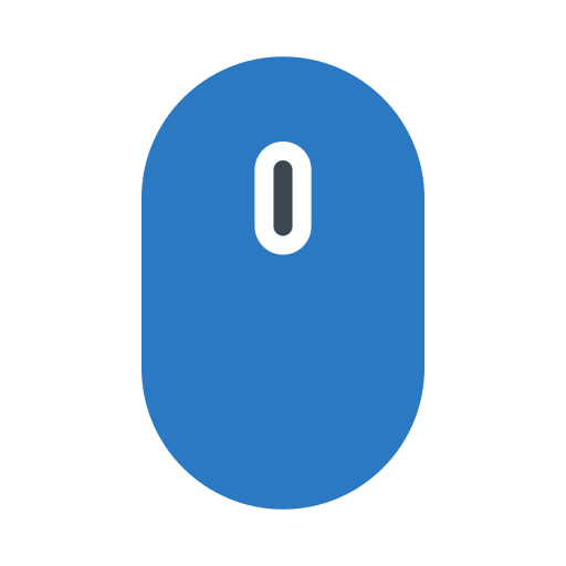 マウスクリッカー Generic Blue icon