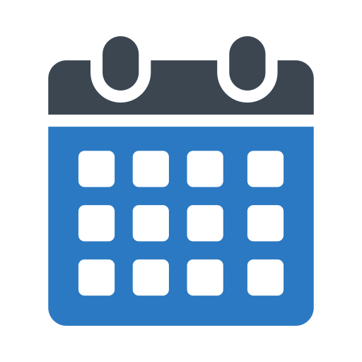 kalender Generic Blue icon