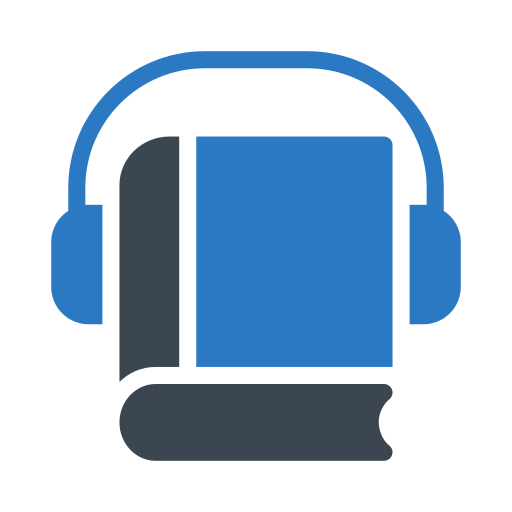 Áudio-livro Generic Blue Ícone