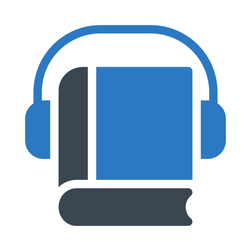 Audio book Generic Blue icon