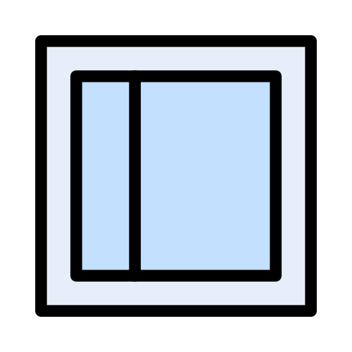 격자 종이 Vector Stall Lineal Color icon