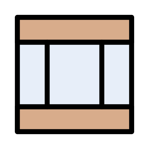 estructura alámbrica Vector Stall Lineal Color icono