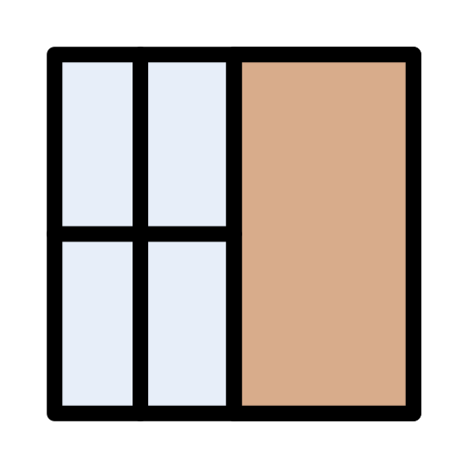 형세 Vector Stall Lineal Color icon