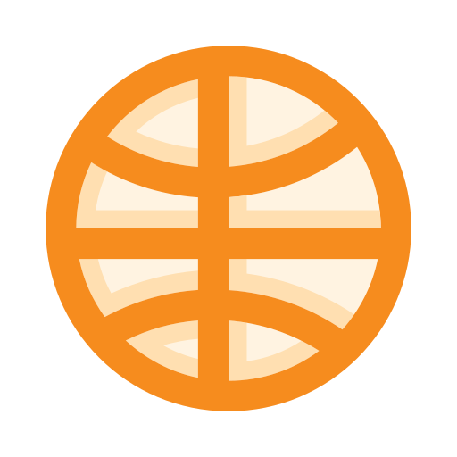 バスケットボールボール edt.im Lineal color icon