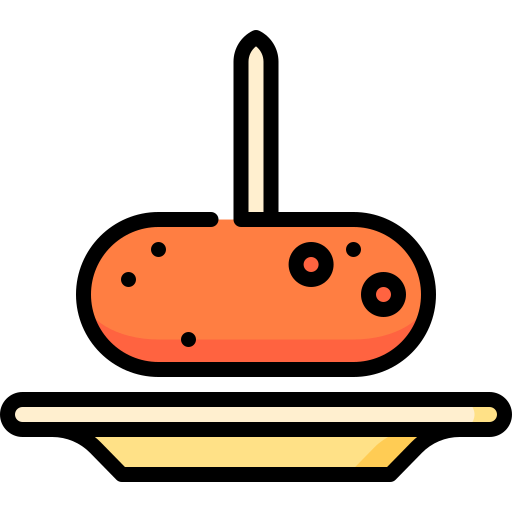 Croquette Special Lineal color icon
