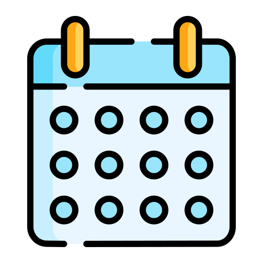 kalender Generic Detailed Outline icon