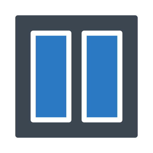 Partition Generic Blue icon