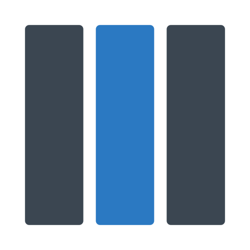 säulen Generic Blue icon