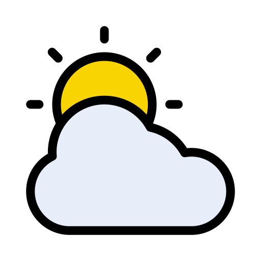 天気 Vector Stall Lineal Color icon