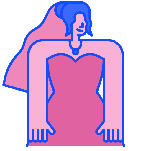 신부 Generic Outline Color icon
