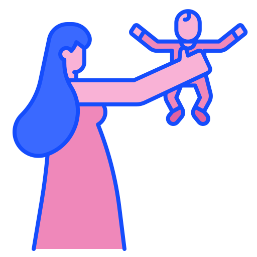 Mother Generic Outline Color icon