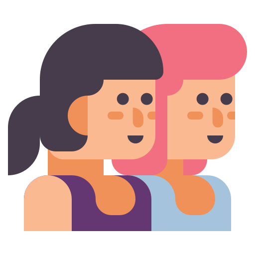 Sister Flaticons Flat icon