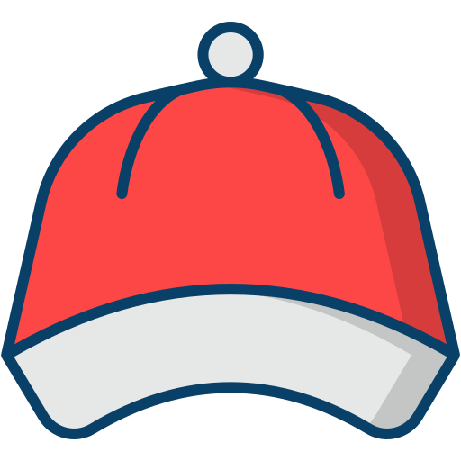 gorra Generic Outline Color icono