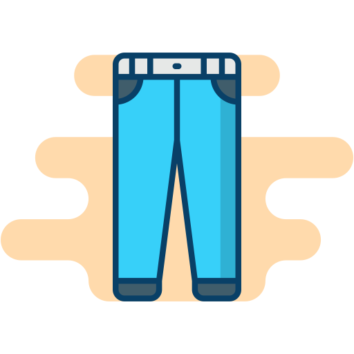 Jeans Generic Rounded Shapes icon
