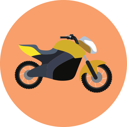 오토바이 Generic Circular icon