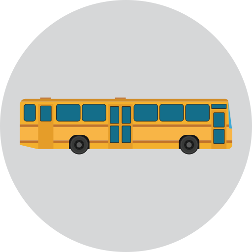 bus Generic Circular icon