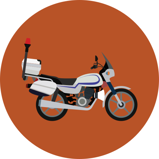 バイク Generic Circular icon