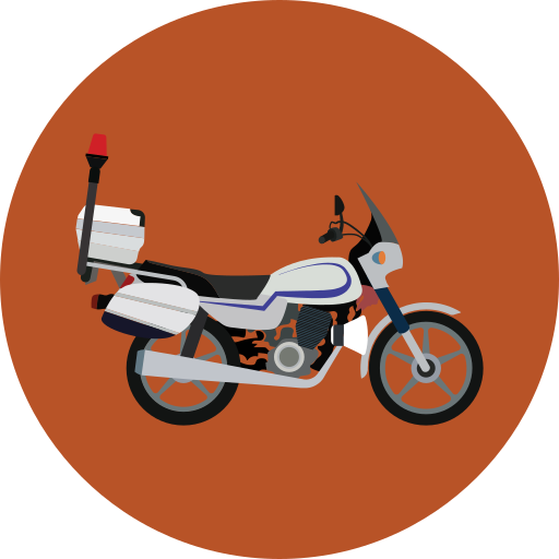 Motorbike Generic Circular icon