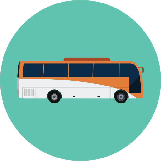 bus Generic Circular icoon