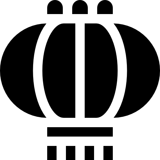 Lantern Basic Straight Filled icon