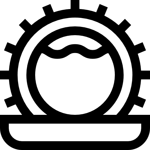 kula sezamu Basic Straight Lineal ikona