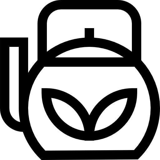 czajniczek Basic Straight Lineal ikona