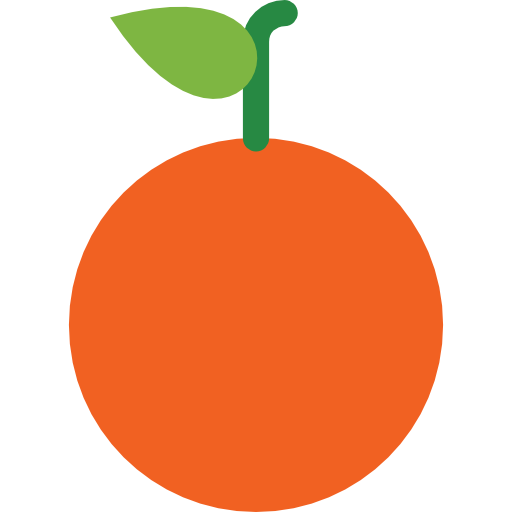 orange Good Ware Flat icon