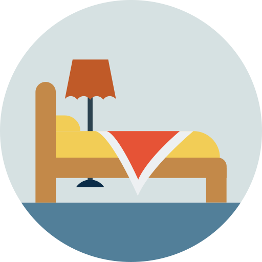 Bed Generic Circular icon