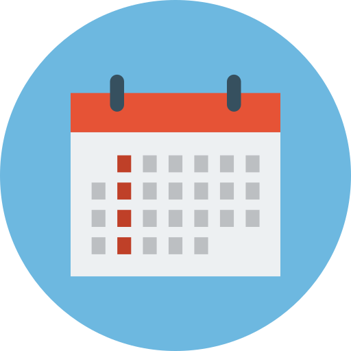 Calendar Generic Circular icon